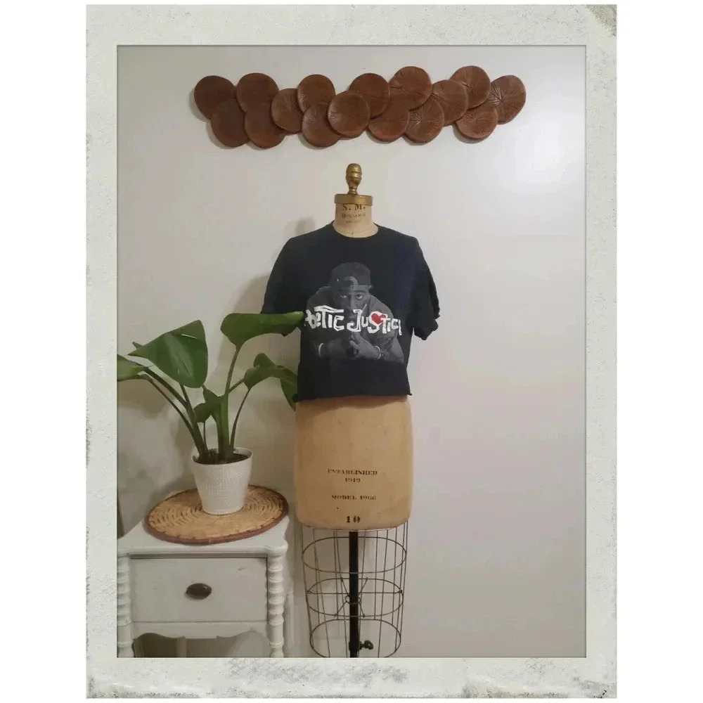 ✨BOGO FREE✨ Poetic Justice | Tupac Shakur 2Pac Cropped Festival T Shirt